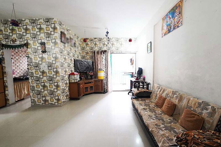 Living Room, gota 2 Bedroom 138 Sq.Yd. Apartment In Gota Ahmedabad 10537074