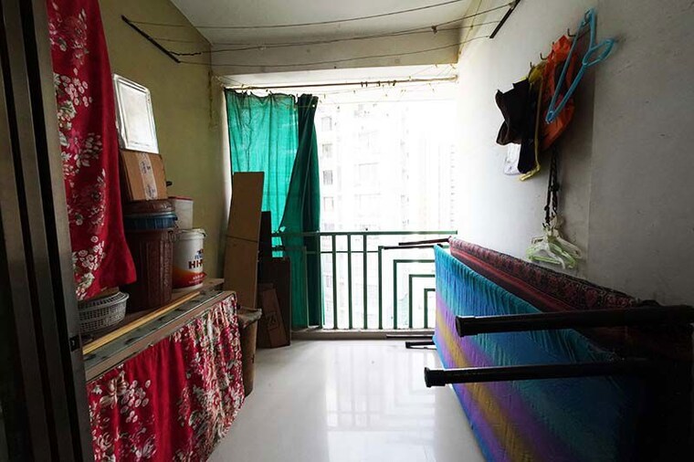 Balcony, gota 2 Bedroom 138 Sq.Yd. Apartment In Gota Ahmedabad 10537074