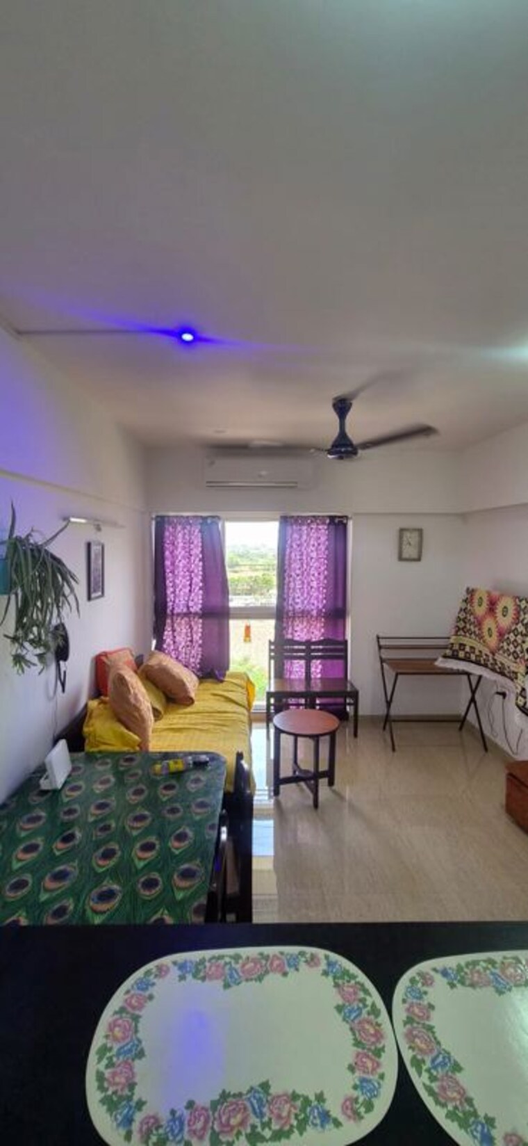 Living Room, saakshi-parvatara 1 Bedroom 650 Sq.Ft. Apartment In Ravet Pune 10537075
