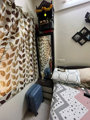 Bedroom in 1 BHK Apartment at Akanksha CHS, Malad West – for Sale