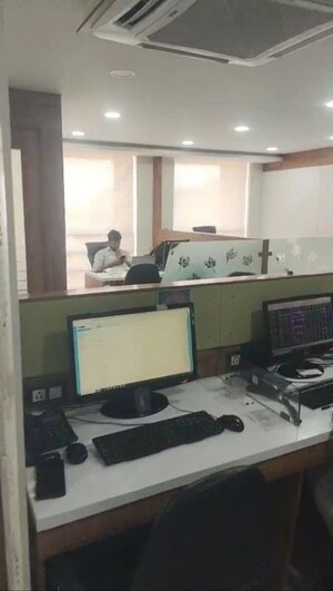 Team Area in  Office Space at Suvidha Stellar, Bodakdev – for Rent