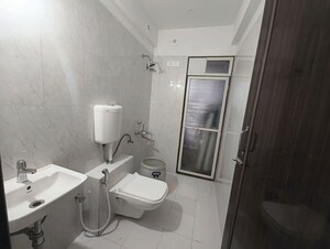 Bathroom in 2 BHK Apartment at Godrej Emerald, Ghodbunder Road – for Rent