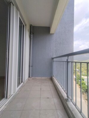 Balcony in 2 BHK Apartment at Godrej Emerald, Ghodbunder Road – for Rent
