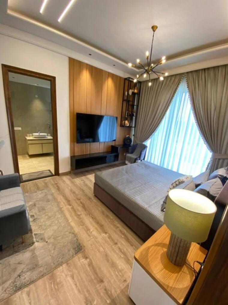 Living Room, puri-vip-floors 3 Bedroom 1950 Sq.Ft. Builder Floor In Sector 81 Faridabad 10537149