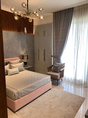 Living Room in 3 BHK Builder Floor at Puri Vip Floors, Sector 81 – for Rent