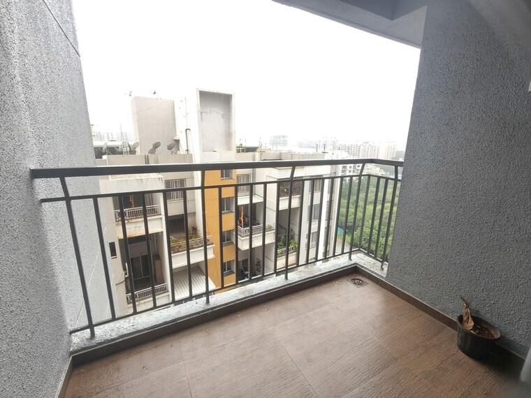 Balcony, legacy-ilife 2 Bedroom 1100 Sq.Ft. Apartment In Nibm Pune 10490931