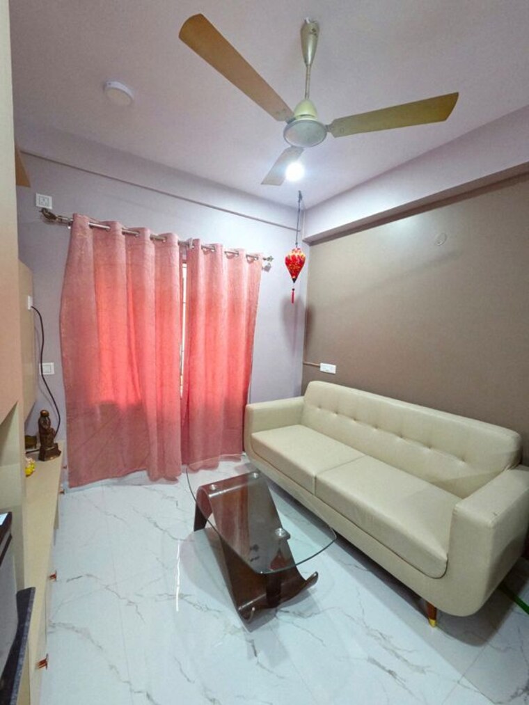 Living Room, new town 3 Bedroom 1430 Sq.Ft. Apartment In New Town Kolkata 10537177