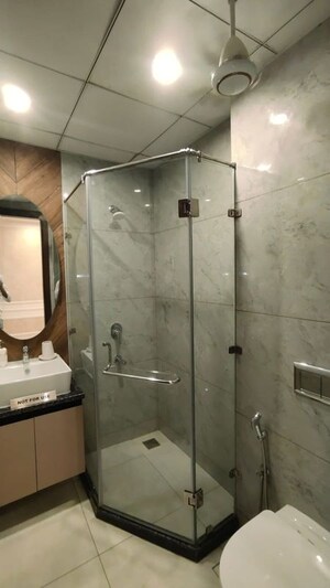 Bathroom in 3 BHK Builder Floor at NKV Golden Avenue, Sohna Sector 35 – for Sale