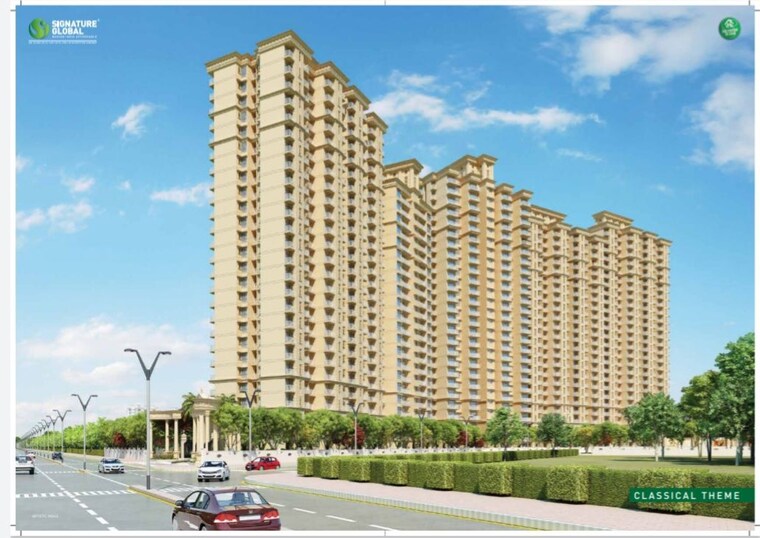 Exterior View, signature-global-golf-greens 3 Bedroom 1050 Sq.Ft. Apartment In Sector 79 Gurgaon 10537190
