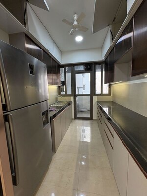 Kitchen in 2 BHK Apartment at Adani Ten BKC, Bandra East – for Rent