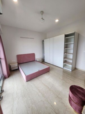 Bedroom in 4 BHK Apartment at Adani Ten BKC, Bandra East – for Rent