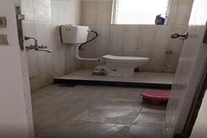 Bathroom in 1 BHK Apartment at Gera Shrishti, Wagholi – for Rent