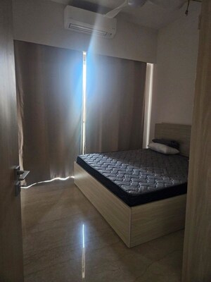 Bedroom in 2 BHK Apartment at Adani Ten BKC, Bandra East – for Rent