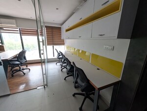 Team Area in  Office Space at Krish One World Capital, Bodakdev – for Rent