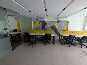 Team Area in  Office Space at Krish One World Capital, Bodakdev – for Rent