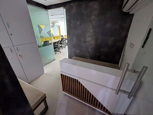 Balcony in  Office Space at Krish One World Capital, Bodakdev – for Rent