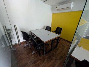 Team Area in  Office Space at Krish One World Capital, Bodakdev – for Rent