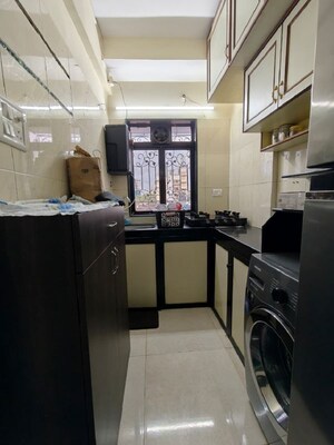 Kitchen in 1 BHK Apartment at Bandra West – for Rent