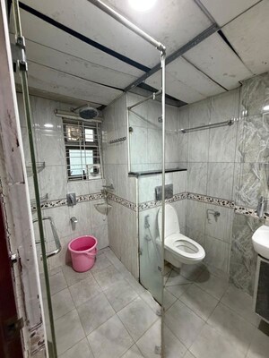Bathroom in 3 BHK Apartment at Lanco Hills Apartments, Manikonda – for Rent