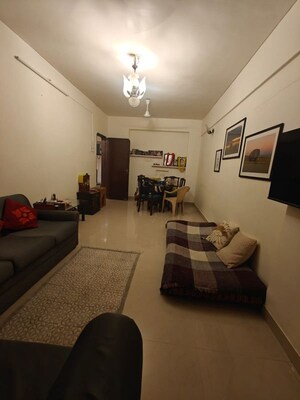 Living Room in 1 BHK Apartment at Bandra West – for Rent