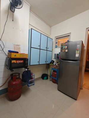 Living Room in 1 BHK Apartment at Bandra West – for Rent