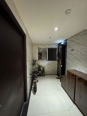 Building Lobby in 3 BHK Apartment at Galaxy Green Woods, Kharghar – for Sale