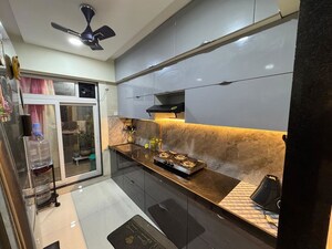 Kitchen in 3 BHK Apartment at Galaxy Green Woods, Kharghar – for Sale