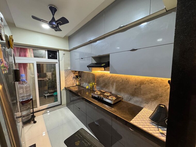 Kitchen, galaxy-green-woods 3 Bedroom 1800 Sq.Ft. Apartment In Kharghar Navi Mumbai 10537319