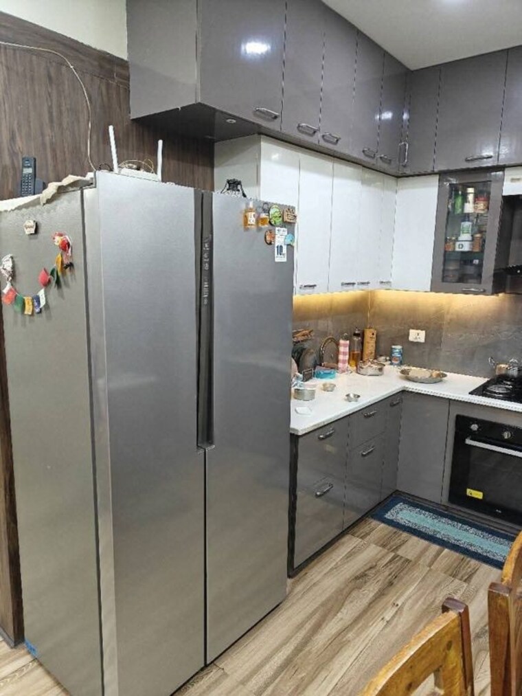 Kitchen, mahagun-mywoods-iii 2.5 Bedroom 1225 Sq.Ft. Apartment In Sector 16c Greater Noida Greater Noida 10537344