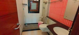 Bathroom in 3 BHK Apartment at shamun arambha, Richmond Town – for Rent