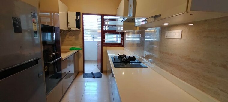 Kitchen, shamun-arambha 3 Bedroom 1850 Sq.Ft. Apartment In Richmond Town Bangalore 10537358