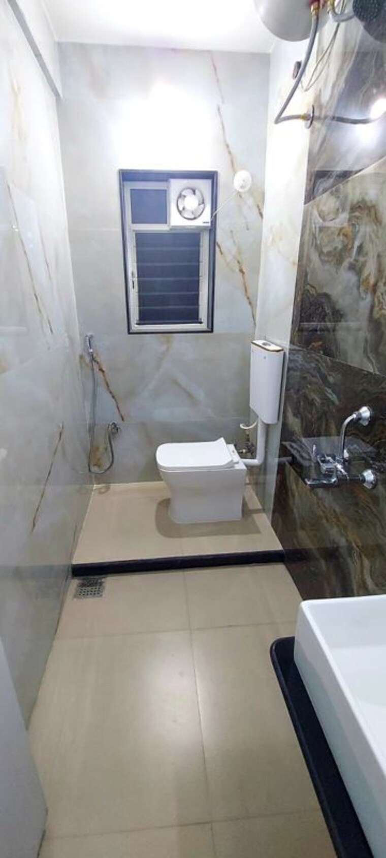Bathroom, shivanand-garden 2 Bedroom 1100 Sq.Ft. Apartment In Wanwadi Pune 10537363