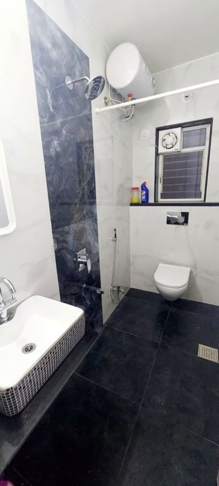 Bathroom, shivanand-garden 2 Bedroom 1100 Sq.Ft. Apartment In Wanwadi Pune 10537363