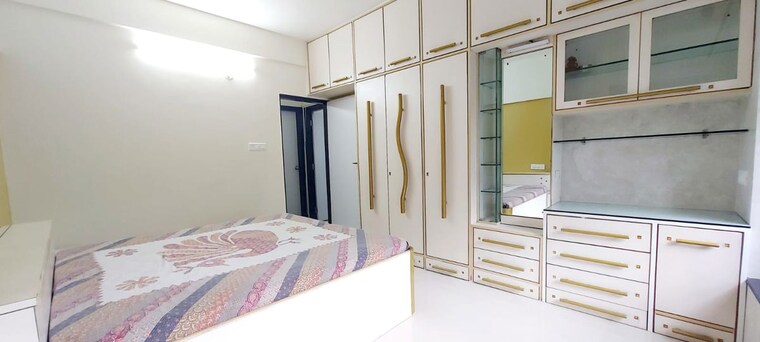 Bedroom, shivanand-garden 2 Bedroom 1100 Sq.Ft. Apartment In Wanwadi Pune 10537363