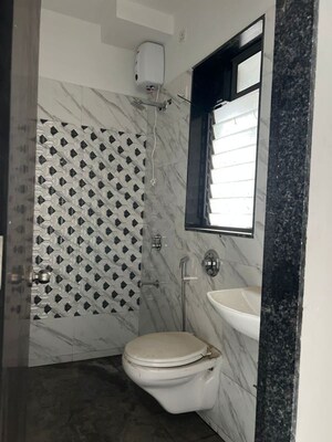 Bathroom in 2 BHK Apartment at UK Iridium, Kandivali East – for Rent
