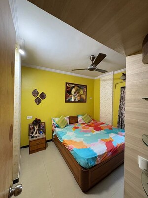 Bedroom in 2 BHK Apartment at Adarsh CHS Vasant Vihar, Vasant Vihar – for Rent