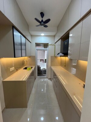 Kitchen in 2 BHK Apartment at BC Corp Arista, Bandra East – for Rent