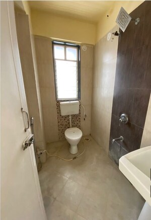 Bathroom in 1 BHK Apartment at Raheja Vistas Phase 3, Mohammadwadi – for Rent