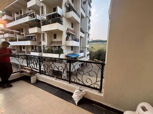 Balcony in 2 BHK Apartment at Raheja Vistas Phase 3, Mohammadwadi – for Rent