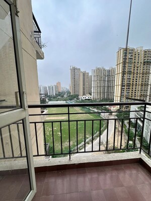 Balcony in 2.5 BHK Apartment at Aims Golf City, Sector 75 – for Rent
