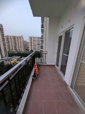 Balcony in 3 BHK Apartment at Panchsheel Pratistha, Sector 75 – for Rent