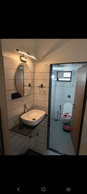 Bathroom in 4 BHK Villa at Savaliya Jahnavi Bunglows III, Bopal – for Rent