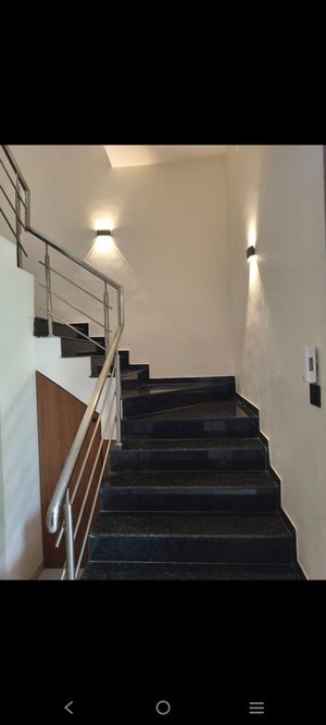 Staircase in 4 BHK Villa at Savaliya Jahnavi Bunglows III, Bopal – for Rent
