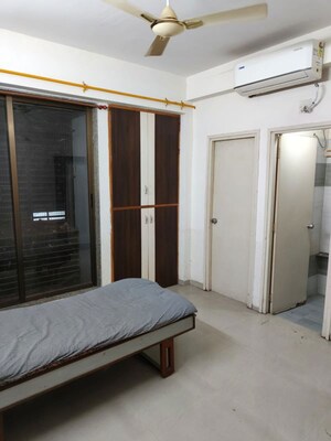 Bedroom in 2 BHK Apartment at Krupal Heritage, Prahlad Nagar – for Rent