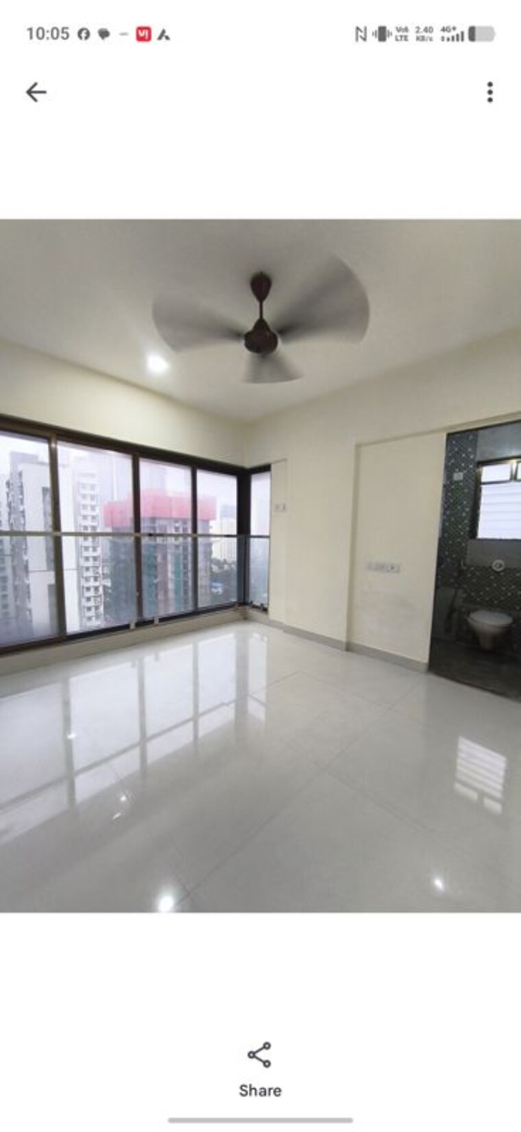 Room, teenmurti-summit 2 Bedroom 650 Sq.Ft. Apartment In Borivali East Mumbai 10537722