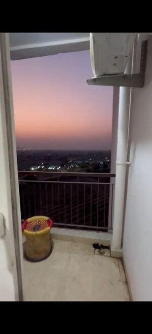 Balcony in 2 BHK Apartment at Amrapali Leisure Park, Amrapali Leisure Valley – for Rent