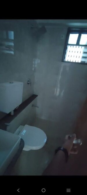 Bathroom in 3 BHK Apartment at Shivalik Sharda Park View 2, Shela – for Rent