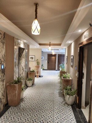 Living Room in 5 BHK Penthouse at Surya Aastha Greens, Sector 4 Greater Noida – for Sale