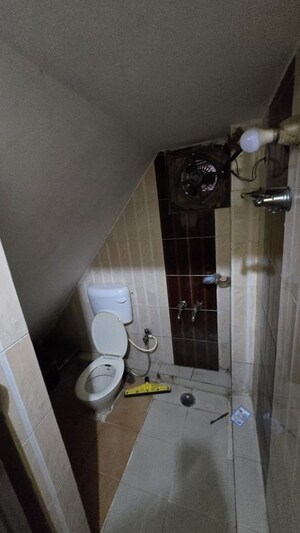 Bathroom in 1 RK Builder Floor at Saket – for Rent