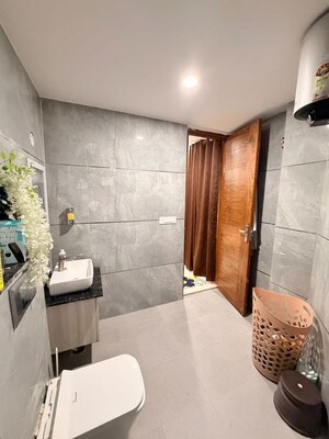 Bathroom in 3 BHK Apartment at Mandi – for Sale